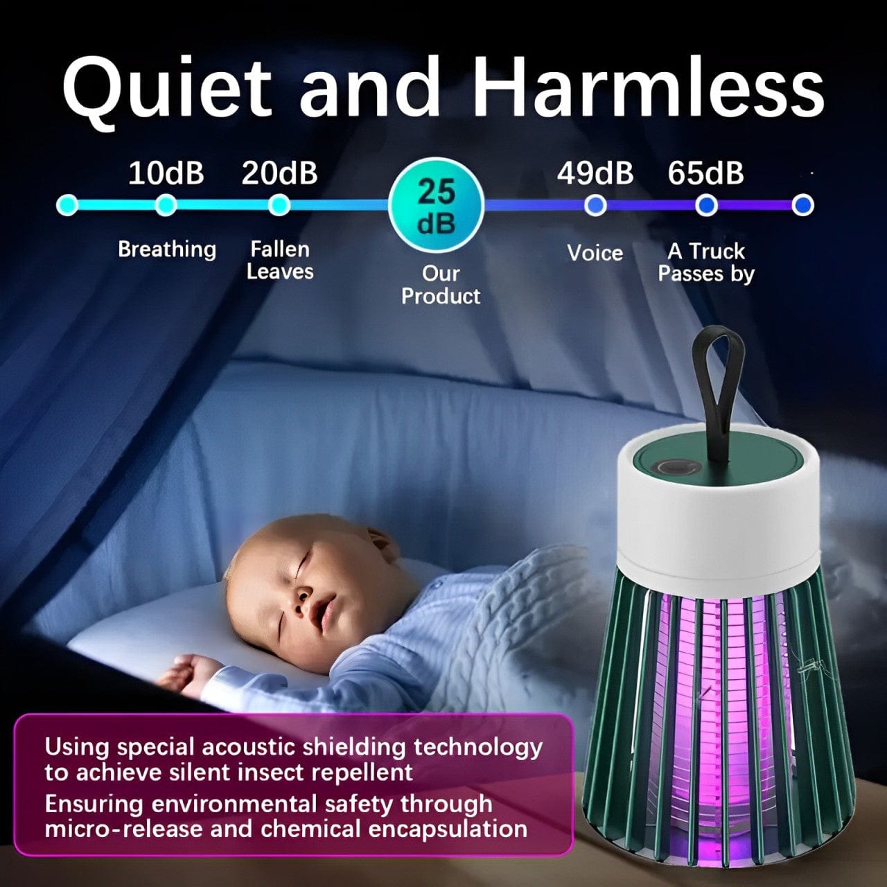 Zap-Killer by MARLINKO™ - The Next Generation Mosquito Zapper