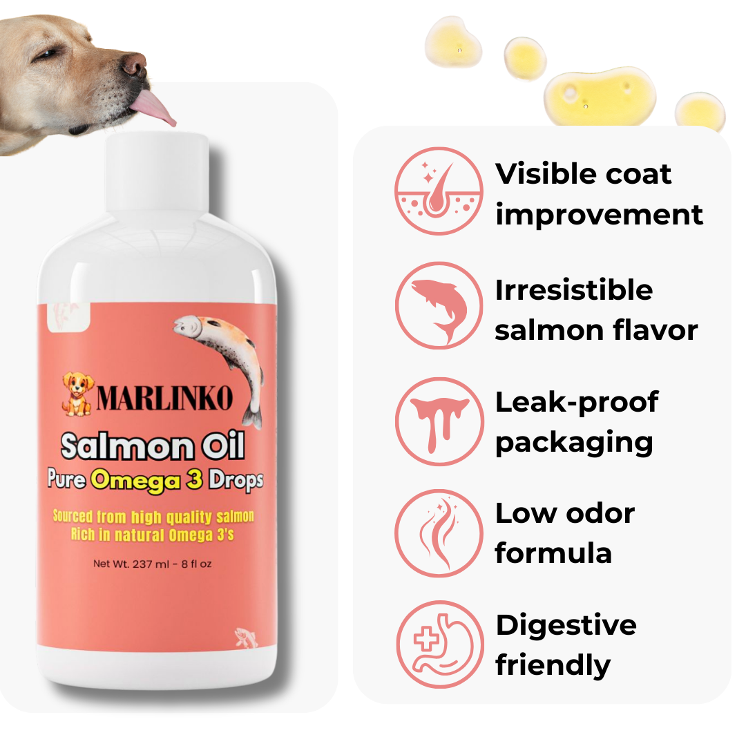 Pure Omega 3 Salmon Oil | Joint - Coat - Digestion