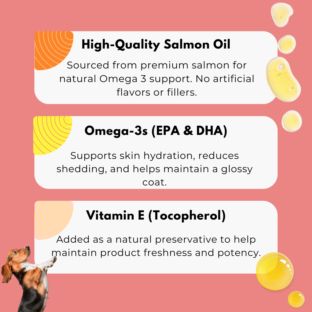 Pure Omega 3 Salmon Oil | Joint - Coat - Digestion