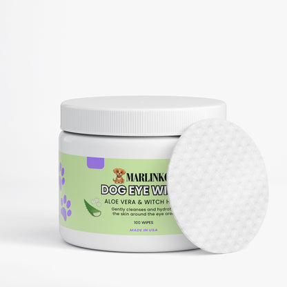 Dog Eye Cleaner Wipes (100 Soft Wipes)