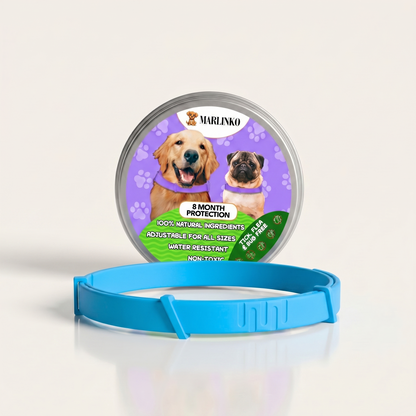 SUB - Marlinko Pets™ - All Natural Protection (8 Months Tick and Flea Collar for Dogs) (Copy)