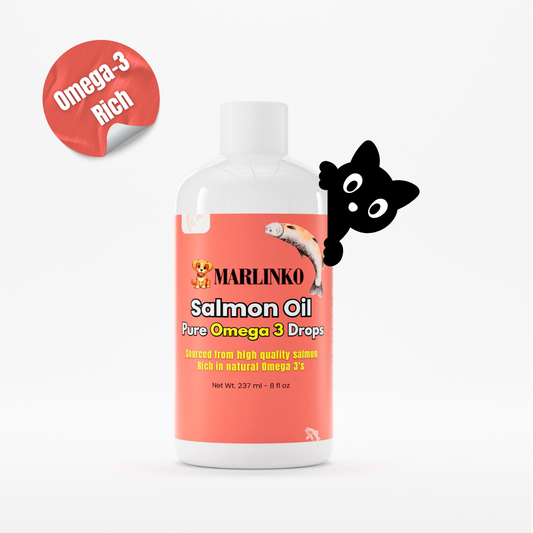Pure Omega 3 Salmon Oil (For Cats)